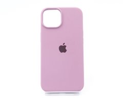 Силіконовий чохол Full Cover для iPhone 14 lilac pride (black currant)