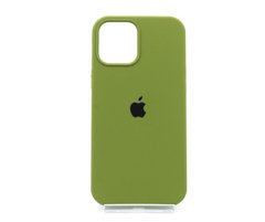 Силіконовий чохол Full Cover для iPhone 12 Pro Max olive