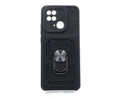 Чохол SP Serge Ring for Magnet для Xiaomi Redmi 10C black протиударний Full Camera