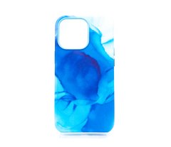 Чохол шкіряний Figura Series Case with MagSafe для iPhone 13 Pro blue