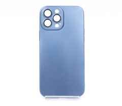 Чохол Serana для iPhone 13 Pro Max blue ультратонкий (TPU)
