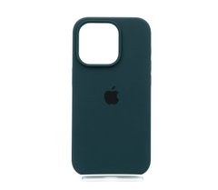 Силіконовий чохол Full Cover для iPhone 14 Pro forest green(moss green)