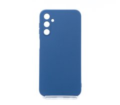 Силіконовий чохол Full Cover для Samsung A24 4G dark blue Full Camera без logo