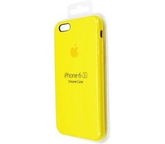 Силіконовий чохол для Apple iPhone 6 + original canary yellow
