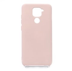 Силіконовий чохол Full Cover для Xiaomi Redmi Note 9 pink sand без logo