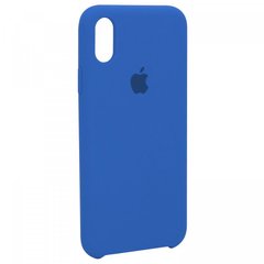 Силиконовый чехол original для iPhone X blue