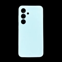 Силіконовий чохол Full Cover для Samsung S24 sweet blue (AAA) Full Camera без logo