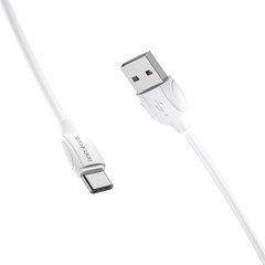 USB кабель Borofone BX19 Benefit Type-C 3A/1m white