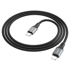 USB кабель Hoco X86 Spear Silicone Type-C to Lightning 20W 1m black