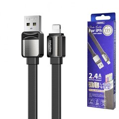USB кабель Remax RC-154i Platinum Lightning 2,4A/1m black