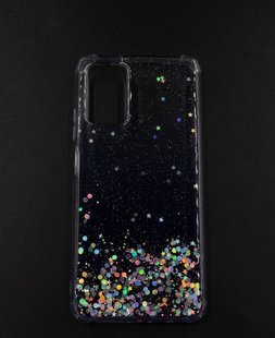 Накладка SP Confetti для Xiaomi Redmi Note 9/ Redmi 9T white/violet