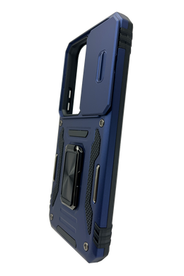 Чохол Camshield Army Ring для Xiaomi Redmi 15 (Global) navy протиударний шторка/захист камери