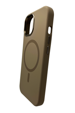 Силіконовий чохол Fibra OmniMag для iPhone 13/14 brown