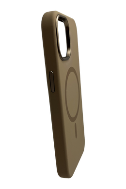 Силіконовий чохол Fibra OmniMag для iPhone 13/14 brown