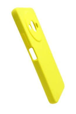 Силіконовий чохол Full Cover Lakshmi для Xiaomi Redmi A3 yellow (AAA) Full Camera без logo