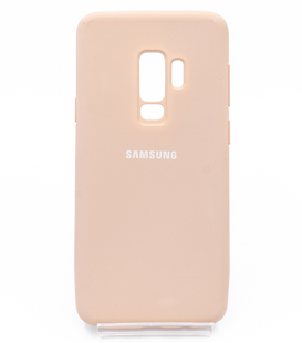 Силіконовий чохол Full Cover для Samsung S9+ pink sand