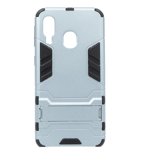 Накладка Protective для Samsung A40 с подставкой dark gray