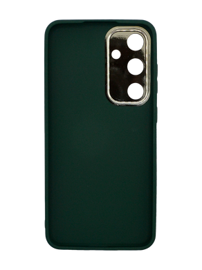 Чохол шкіра Xshield для Samsung S24 + army green Full Camera