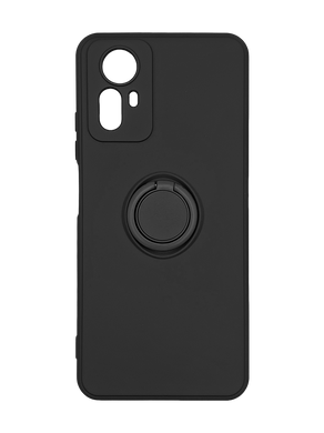 Чохол (TPU) Candy Ring для Xiaomi Redmi Note 12S black Full Camera