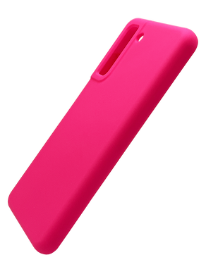 Силіконовий чохол WAVE Full Cover для Samsung S21 FE pink (hot pink)