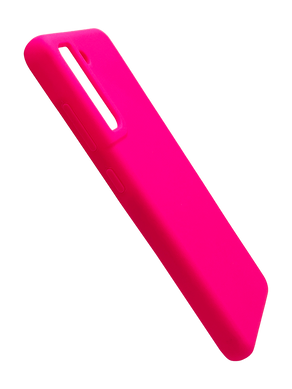 Силіконовий чохол WAVE Full Cover для Samsung S21 FE pink (hot pink)