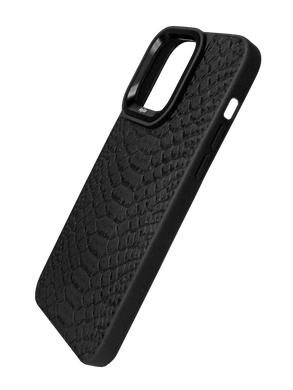 Чохол Kajsa Snake Pattern для iPhone 14 Pro Max black