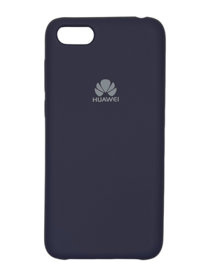 Силиконовый чехол Silicone Cover для Huawei Y5 - 2018 midnight blue