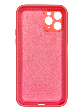 Силіконовий чохол Full Cover для iPhone 11 Pro coral Full Camera