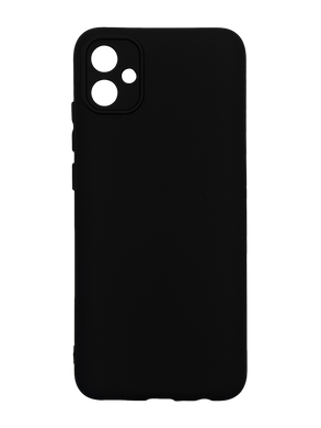 Силіконовий чохол Full Cover для Samsung A04E black Full Camera без logo