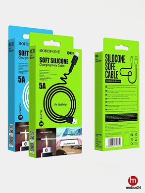 USB кабель Borofone BX31 Lightning 2.4A/1m black