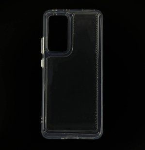 TPU+PC чехол Clear для Xiaomi Mi 12/12X metal buttons 2.0mm