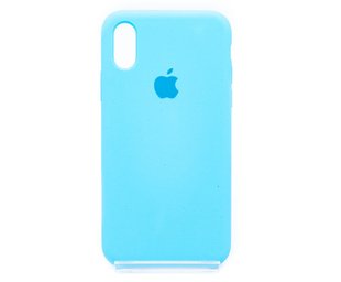 Силіконовий чохол original для iPhone X/XS light blue