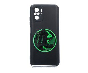 Силиконовый чехол SoftFeel MyPrint для Xiaomi Redmi Note 10/Note 10S Full Camera black (Стріли)