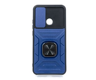 Чохол Camshield Flash Ring for Magnet для Xiaomi Redmi 9C/10A blue протиударний