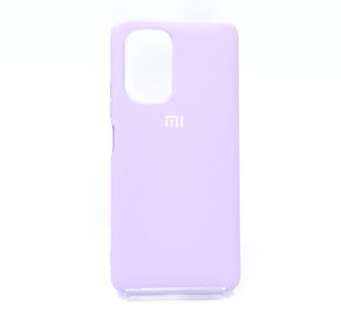 Силіконовий чохол Full Cover для Xiaomi Poco F3 lilac