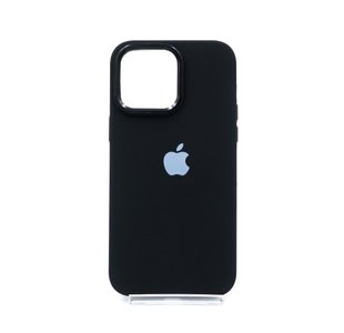 Силіконовий чохол Metal Frame and Buttons для iPhone 14 Pro Max black