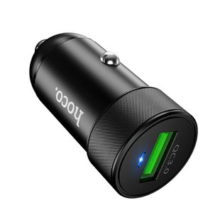 Автомобильное зарядное устройство Hoco Z32 Speed Up QC3.0 18w/3A/1usb black