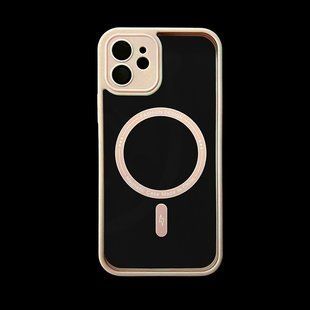 Чохол Skin Clear with MagSafe для iPhone 12 pink Full Camera