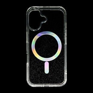 Чохол TPU case LAB Shiny Color with MagSafe для iPhone 16 chameleon
