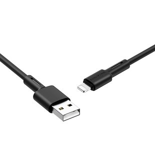 USB кабель Borofone BX31 Lightning 2.4A/1m black