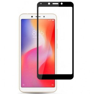 Защитное стекло 2.5D Optima для Xiaomi Redmi 6 0.3mm f/s black