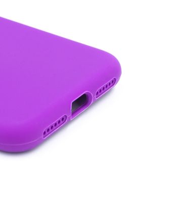 Силіконовий чохол Full Cover для iPhone X/XS grape