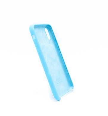 Силіконовий чохол original для iPhone X/XS light blue