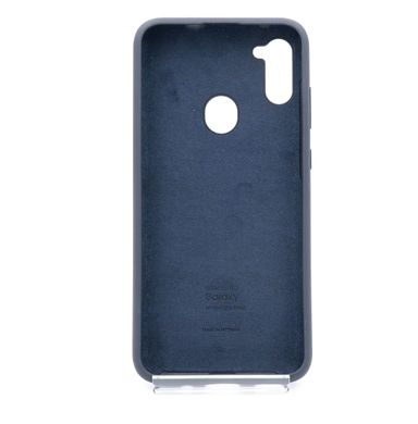 Силіконовий чохол Full Cover для Samsung A11 midnight blue