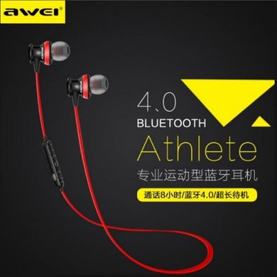 Bluetooth навушники AWEI A980BL red