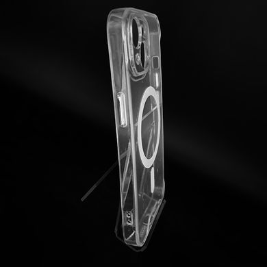 Чехол TPU Space case with MagSafe для iPhone 14 clear Full Camera