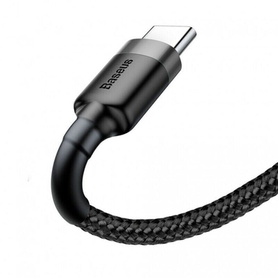 USB кабель Baseus Cafule Type-C 2A/3m gray/black