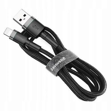 USB кабель Baseus Cafule Type-C 2A/3m gray/black