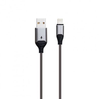 USB кабель Remax Proda PD-B14i Leiyin Lightning i5 чорний 2.1A