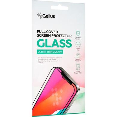 Защитное стекло Gelius Full cover Ultra Thin для Motorola E30/E40 black 0.25mm